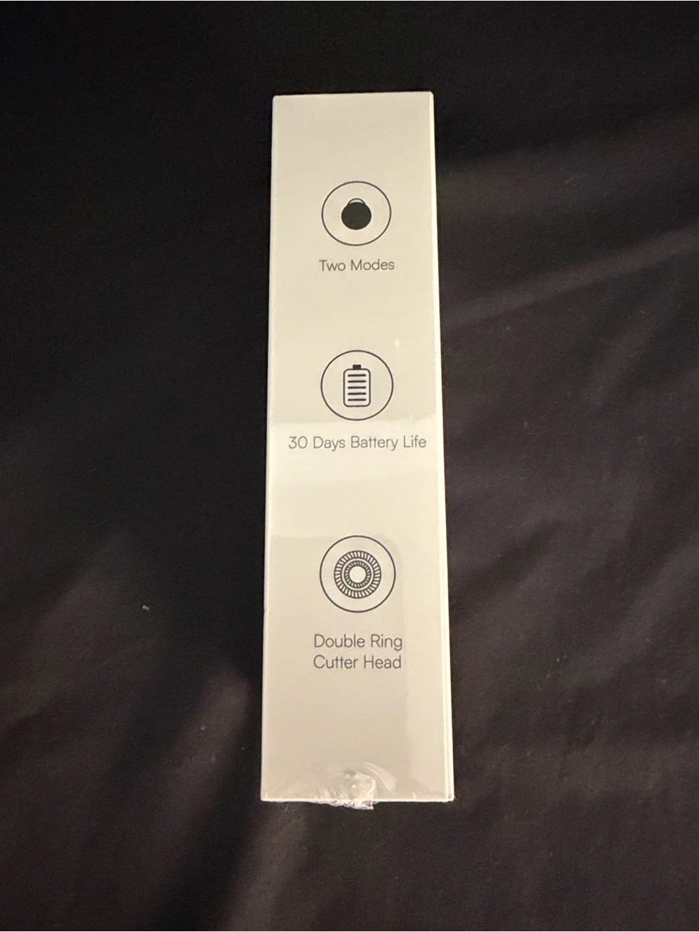 Double-Head Electric Hair Shaver - White
